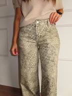 Savannah Jeans Leopard