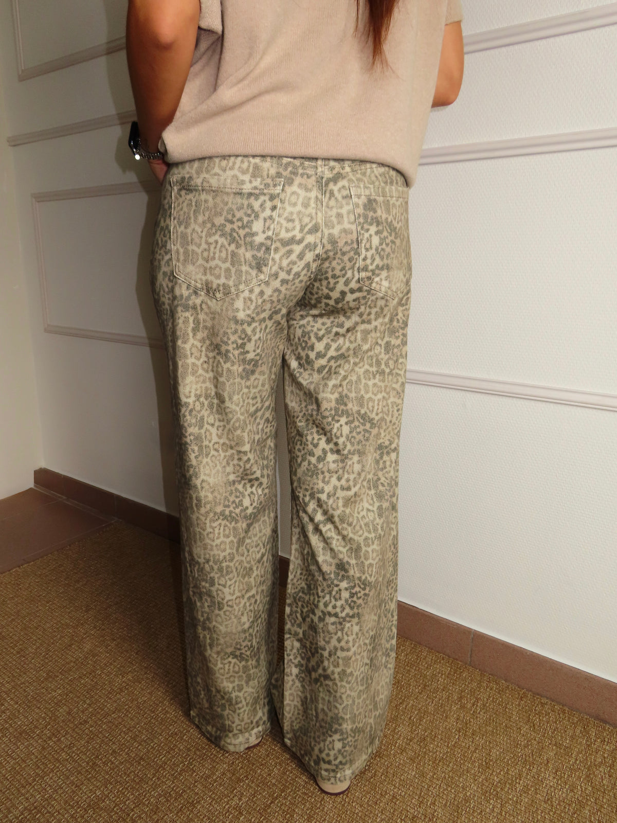 Savannah Jeans Leopard