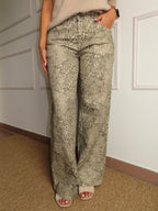 Savannah Jeans Leopard