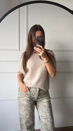 Savannah Jeans Leopard